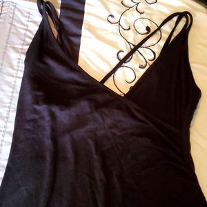 New black long sexy spaghetti strap summer dress light size medium Mendocino. S3